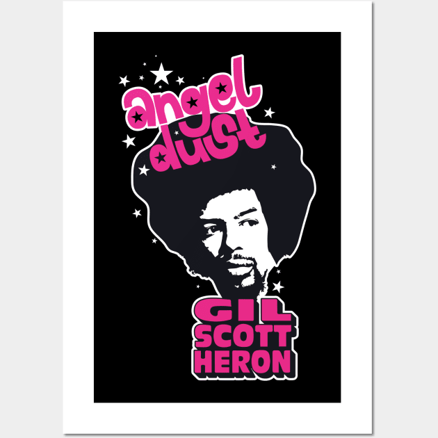 Gil Scott-Heron and Mr. Fathead Newmann at Armadillo - Funk Wall Art by Boogosh